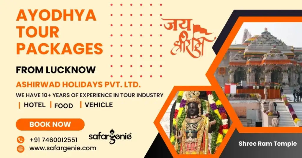 Best Ayodhya tour packages from Lucknow