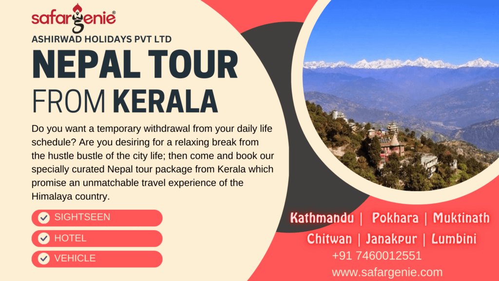 Nepal Tour Packages from Kerela